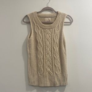 Sleeveless sweater